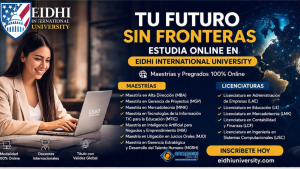 OMCEMEDIOS LANZA CAMPAÑA INTERNACIONAL PARA ESTUDIAR ONLINE EN LA  EIDHI INTERNATIONAL UNIVERSITY